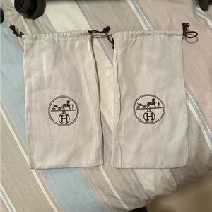 Hermès Logo Dust Bag